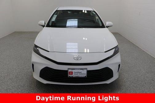 White 2025 Toyota Camry LE
