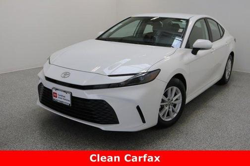 White 2025 Toyota Camry LE