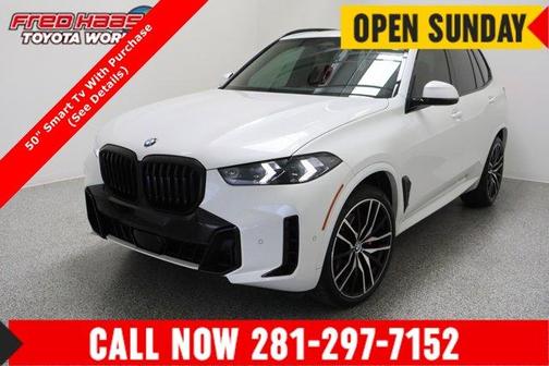Mineral White Metallic 2025 BMW X5 xDrive40i