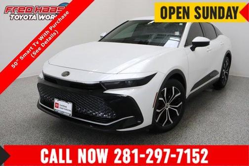 White 2023 Toyota Crown XLE
