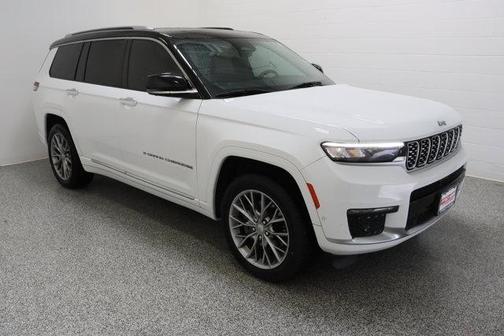 Bright White Clearcoat 2022 Jeep Grand Cherokee L Summit