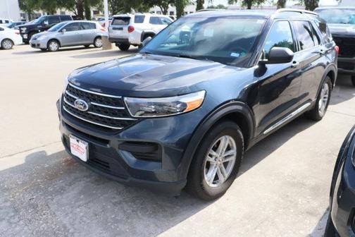 Blue 2023 Ford Explorer XLT