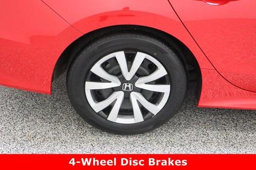 Rallye Red 2025 Honda Civic LX