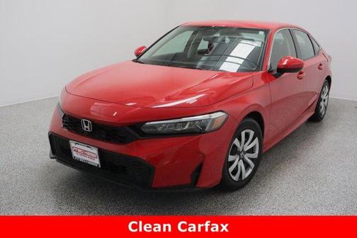 Rallye Red 2025 Honda Civic LX