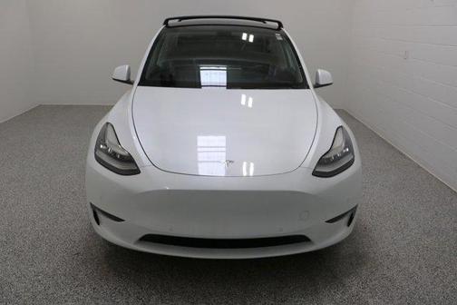 Pearl White Multi 2021 Tesla Model Y Performance