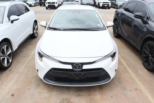 White 2024 Toyota Corolla LE