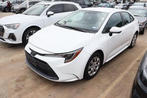 White 2024 Toyota Corolla LE