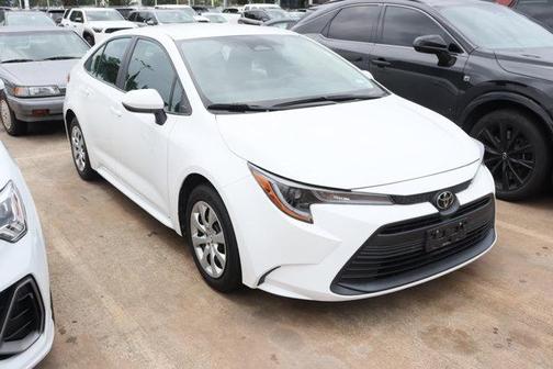 White 2024 Toyota Corolla LE