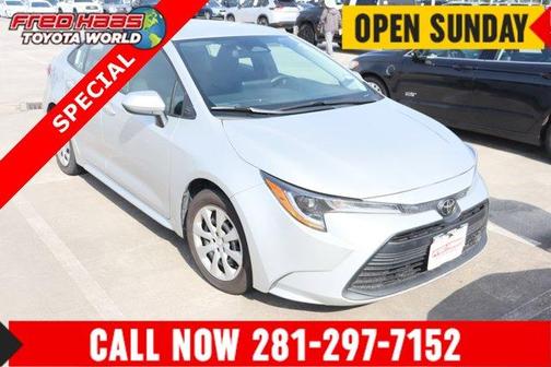 Classic Silver Metallic 2025 Toyota Corolla LE