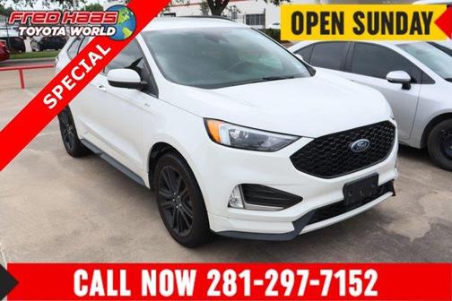 Star White 2022 Ford Edge ST-Line
