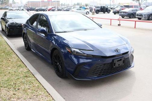 Blue 2025 Toyota Camry SE