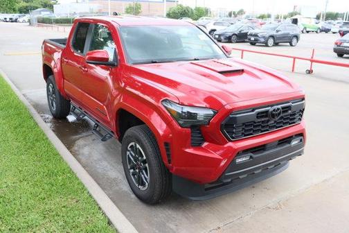 Red 2025 Toyota Tacoma TRD Sport