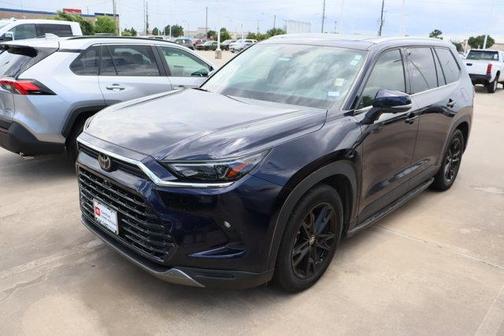 Blue 2025 Toyota Grand Highlander