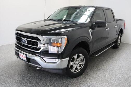 Agate Black Metallic 2021 Ford F-150 XLT
