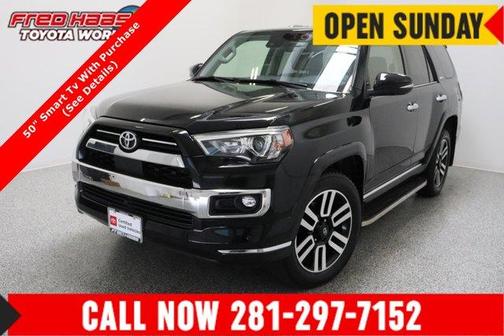 Midnight Black Metallic 2023 Toyota 4Runner Limited