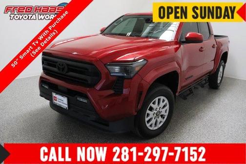 Red 2024 Toyota Tacoma SR5