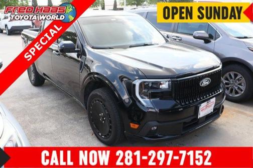 Shadow Black 2025 Ford Maverick Lobo Standard