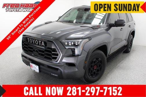 Magnetic Gray Metallic 2024 Toyota Sequoia TRD Pro