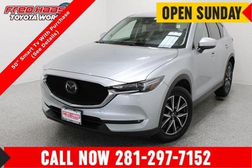 Sonic Silver Metallic 2018 Mazda CX-5 Grand Touring