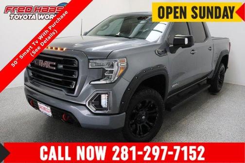 Satin Steel Metallic 2021 GMC Sierra 1500 AT4