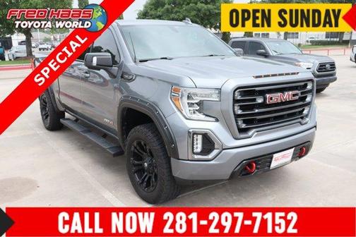 Satin Steel Metallic 2021 GMC Sierra 1500 AT4
