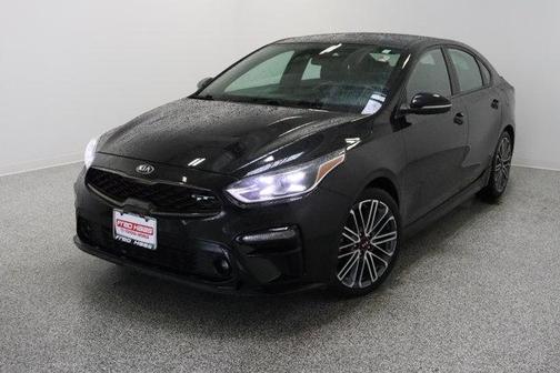 Aurora Black 2020 Kia Forte GT
