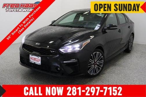 Aurora Black 2020 Kia Forte GT