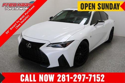 Ultra White 2023 Lexus IS 350 F Sport