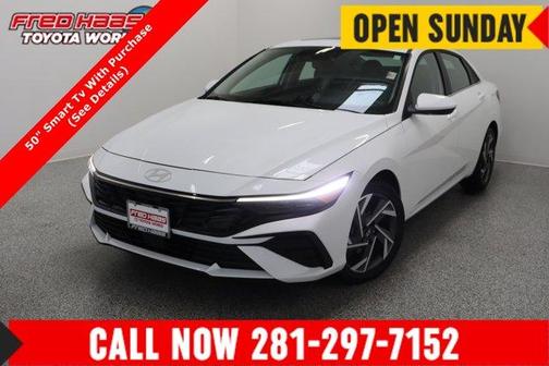 White 2025 Hyundai ELANTRA SEL Convenience