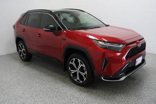 Supersonic Red / Midnight Black Metallic 2022 Toyota RAV4 Prime XSE