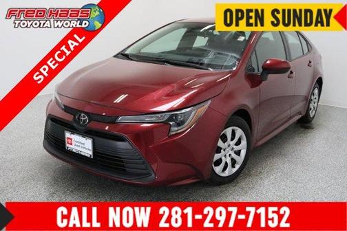 Ruby Flare Pearl 2024 Toyota Corolla LE