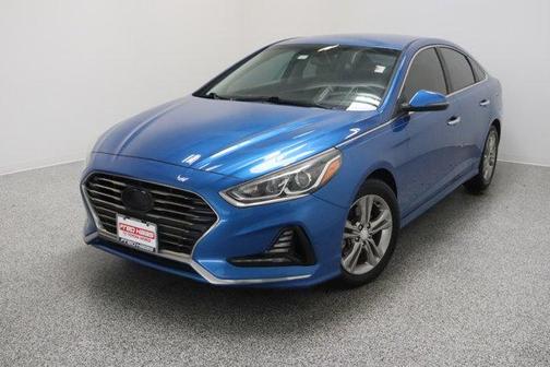 Electric Blue 2018 Hyundai SONATA SEL