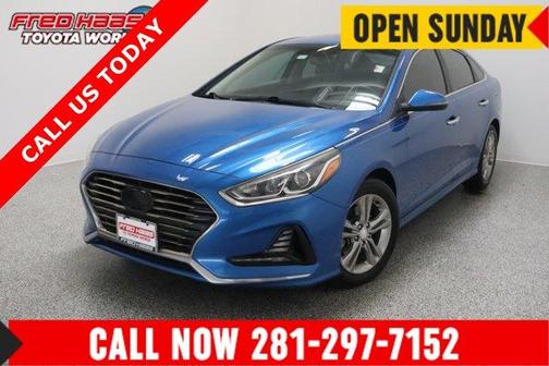 Electric Blue 2018 Hyundai SONATA SEL
