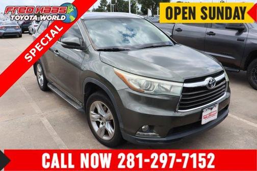 Alumina Jade Metallic 2015 Toyota Highlander Limited