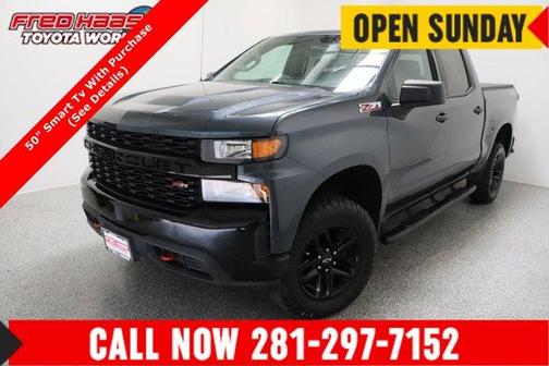 Shadow Gray Metallic 2020 Chevrolet Silverado 1500 Custom Trail Boss