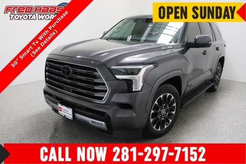 Magnetic Gray Metallic 2024 Toyota Sequoia Limited