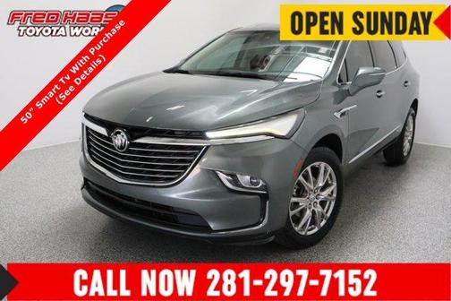 Sage Metallic 2023 Buick Enclave Essence
