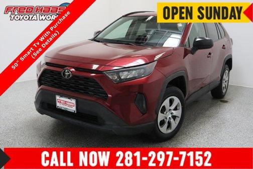Ruby Flare Pearl 2021 Toyota RAV4 LE