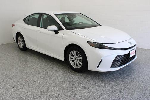 White 2025 Toyota Camry LE