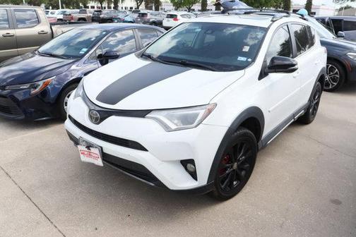 Super White 2018 Toyota RAV4 Adventure