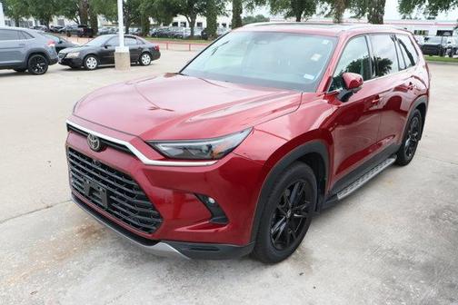 Red 2025 Toyota Grand Highlander Hybrid LIMITED