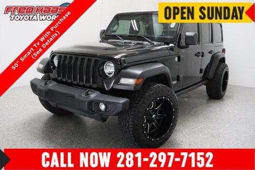 Black Clearcoat 2021 Jeep Wrangler Unlimited Sport