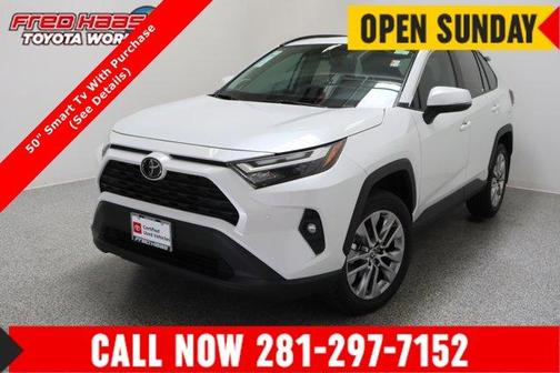 Wind Chill Pearl 2025 Toyota RAV4 XLE Premium