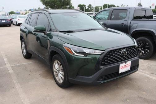 Green 2023 Toyota Corolla Cross LE