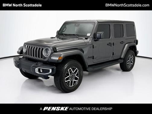 Crystal Metallic 2025 Jeep Wrangler Sahara