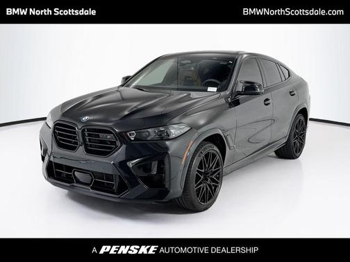 Black Sapphire Metallic 2025 BMW X6 M Base