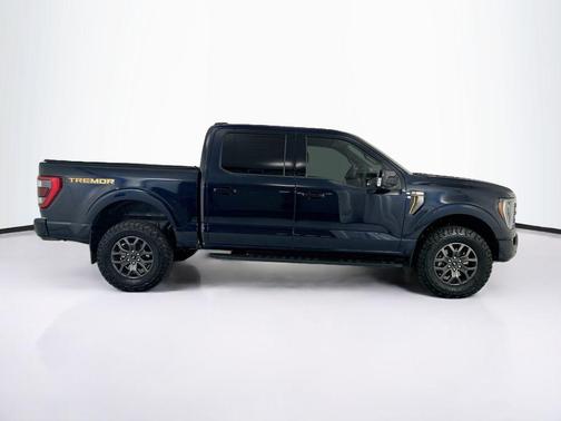 Antimatter Blue Metallic 2022 Ford F-150 Tremor