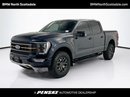 Antimatter Blue Metallic 2022 Ford F-150 Tremor