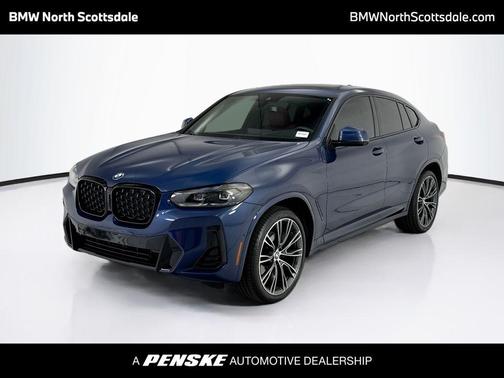 Phytonic Blue Metallic 2023 BMW X4 xDrive30i