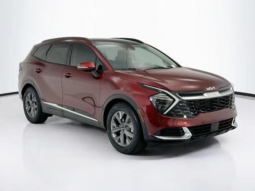 Red 2025 Kia Sportage SX